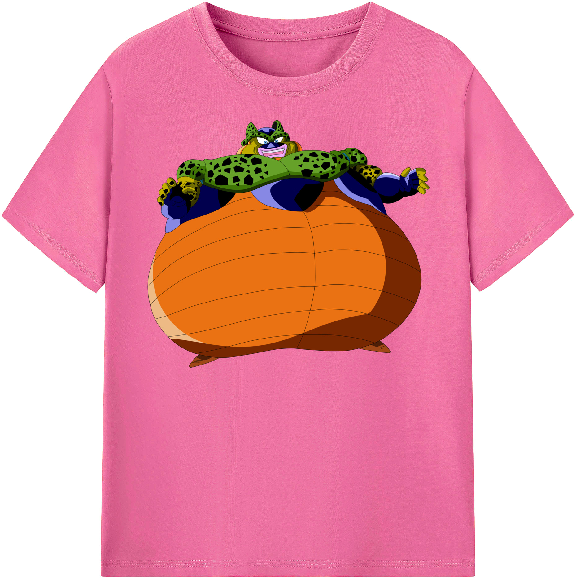（画像用） ドラゴンボール セル DRAGON BALL Cell レディースカジュアルプリントTシャツ（綿100％）